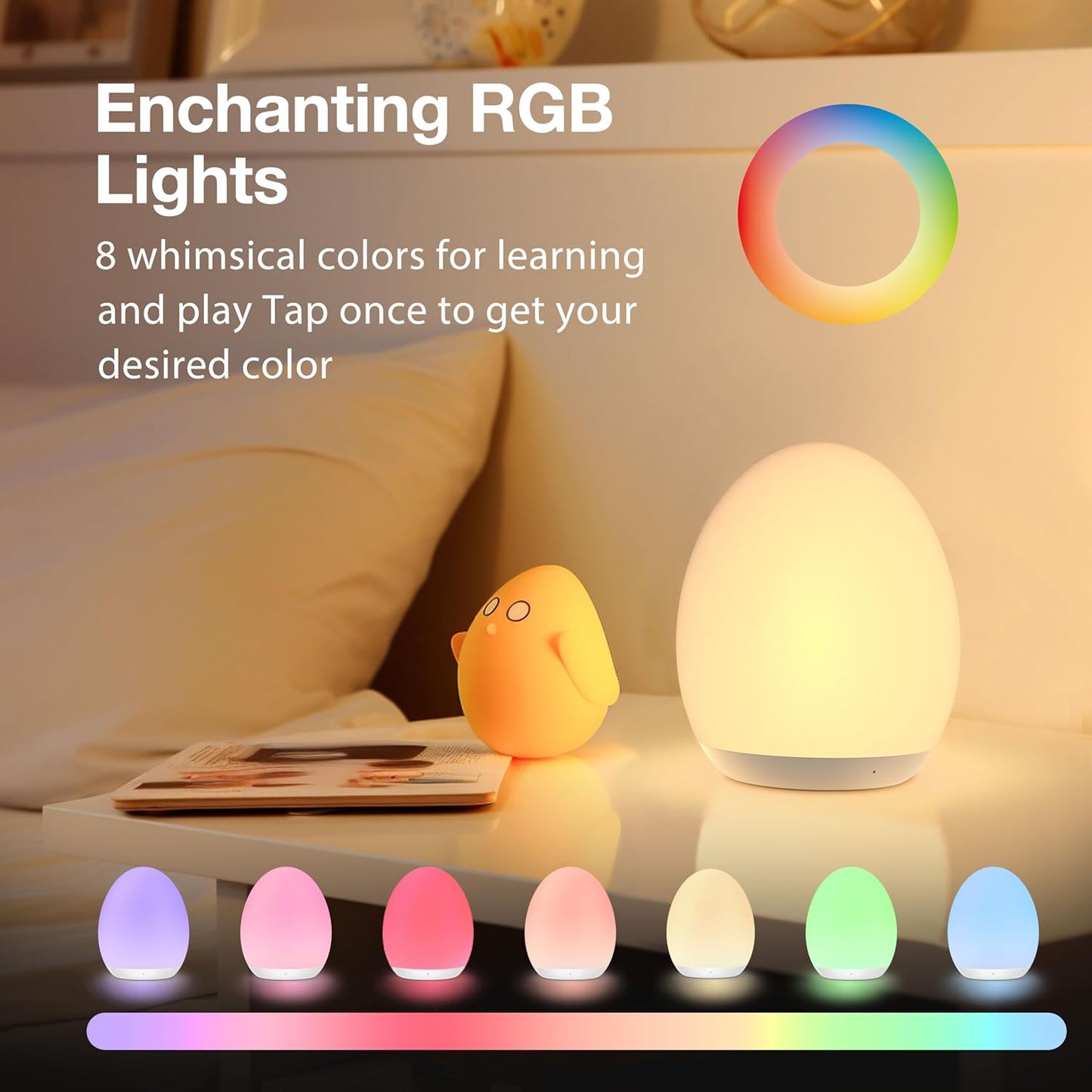 JolyWell night light for kids nursery
JolyWell rechargeable egg night lamp
BPA-free baby night light by JolyWell
JolyWell touch control nursery light
Portable JolyWell kids night lamp with RGB colors
Dimmable JolyWell night light for babies
JolyWell soft LED light for toddler room
Safe bedside night light by JolyWell
JolyWell baby room night light with 1-hour timer
Tap control color-changing night light by JolyWell